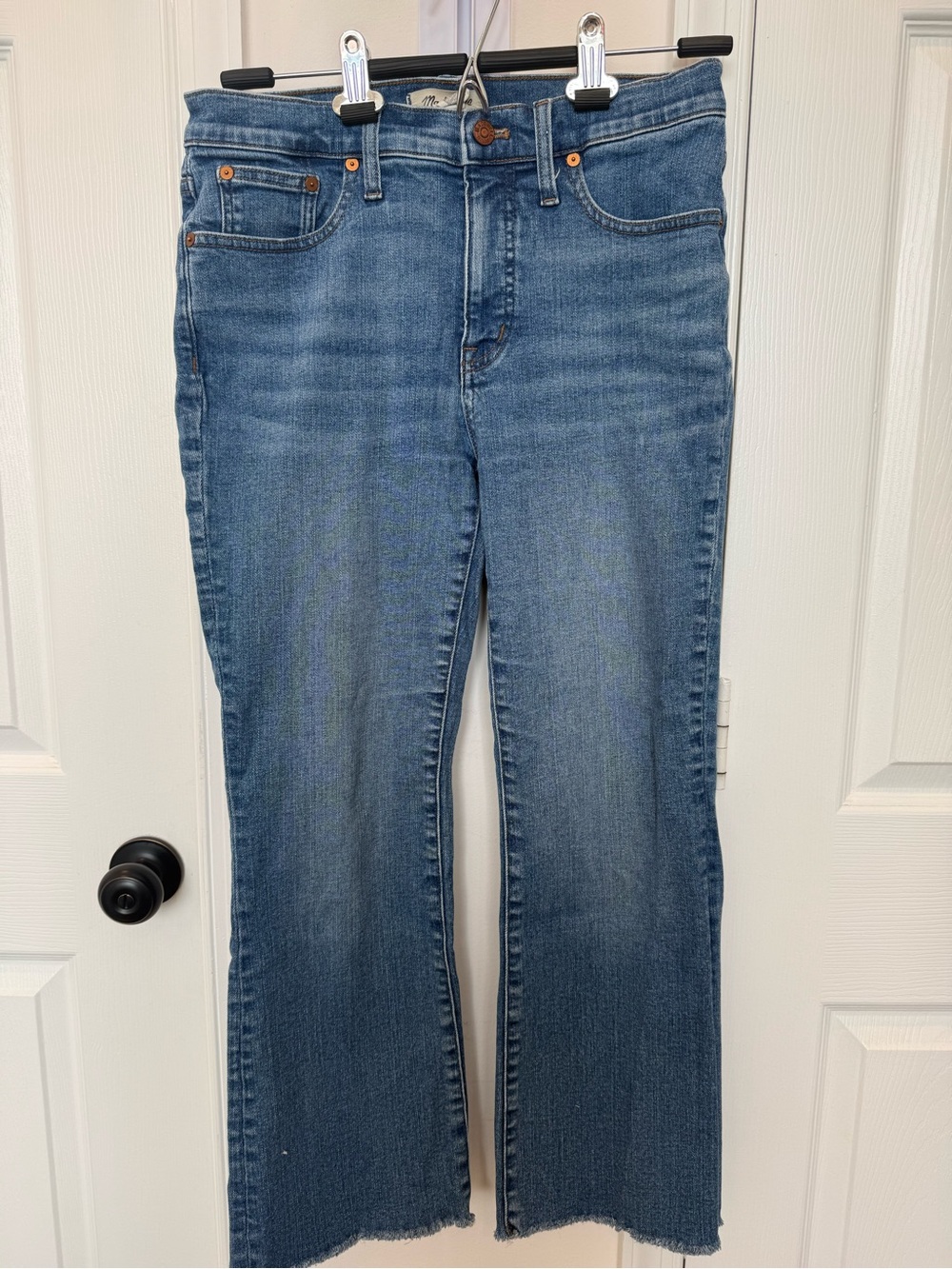 Madewell Stretch Flare Crop Jean